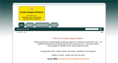 Desktop Screenshot of greaterniagararadiator.com