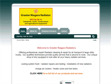 Tablet Screenshot of greaterniagararadiator.com